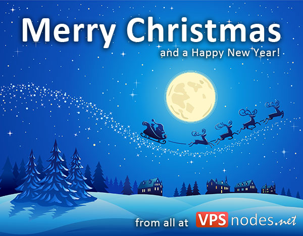 Merry Christmas from VPSnodes.net